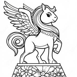 Majestic Guardian Coloring Page 41480-34426