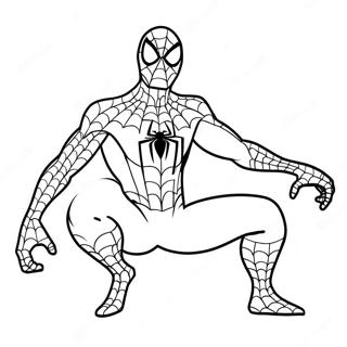 Spiderman Valentines Coloring Page 41519-34479