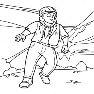 Preston In Action Coloring Page 41530-34463