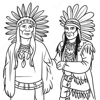 Pow Wow Coloring Page 41549-34474