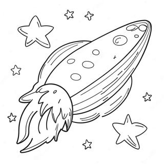 Comet Coloring Page 41579-34494