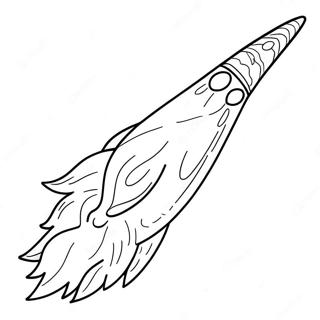 Comet Coloring Page 41579-34495