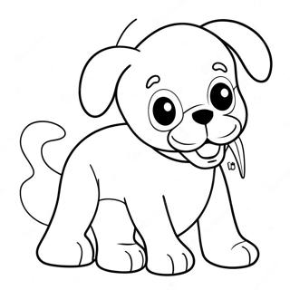 Sparky The Dog Coloring Page 41590-34537