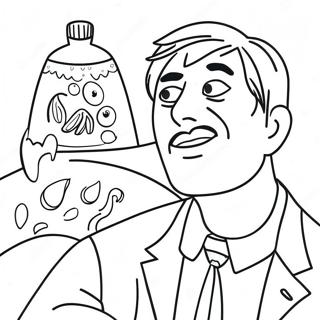 Mr Beast Coloring Page 4160-3356