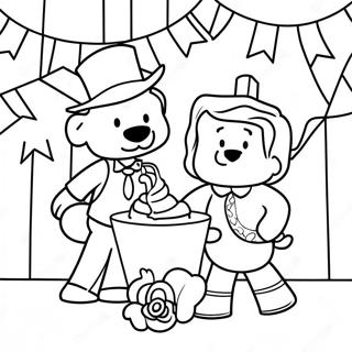 Chase And Marshall Birthday Party Coloring Page 41610-34526