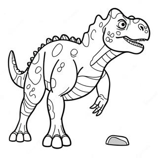 Carnotaurus Coloring Pages