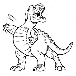 Carnotaurus Coloring Pages