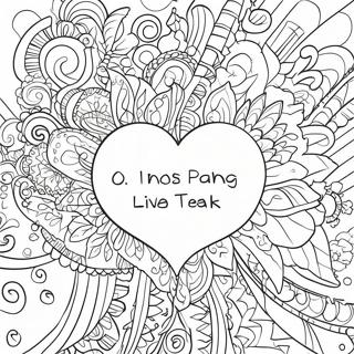 Positive Self Talk Affirmation Coloring Page 41630-34546