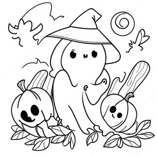 Halloween For Adults Coloring Page 41659-34571