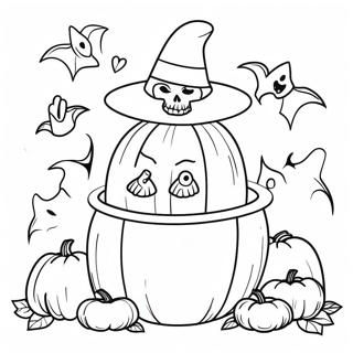 Halloween For Adults Coloring Page 41659-34572