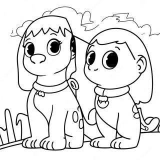 Cleo And Cuquin Fun Adventure Coloring Page 41680-34589