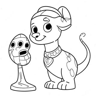 Cleo And Cuquin Fun Adventure Coloring Page 41680-34591