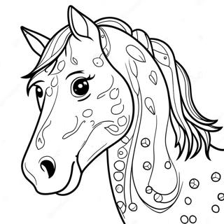 Appaloosa Horse Coloring Pages