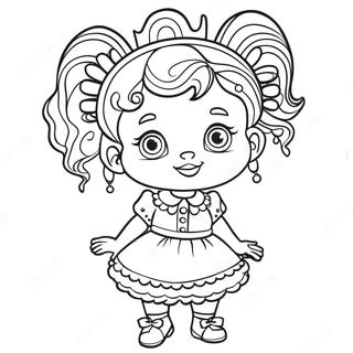 Fancy Nancy Coloring Page 4170-3363