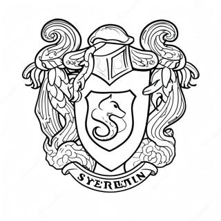 Slytherin Coloring Pages