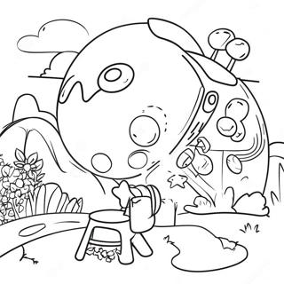 Word World Coloring Page 41759-34643