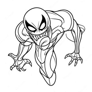 Venom Among Us Character Coloring Page 41779-34662