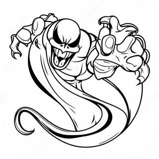 Venom Among Us Action Pose Coloring Page 41780-34667