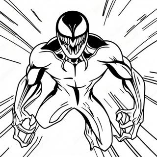 Venom Among Us Action Pose Coloring Page 41780-34668