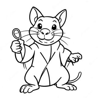 Master Splinter Coloring Page 41819-34691