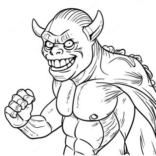 Trevor Henderson Monster Coloring Page 41860-34730