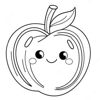 A Is For Apple Vowel Coloring Page 41870-34739