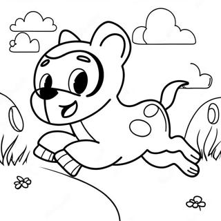 Exciting Fun Run Adventure Coloring Page 41880-34747