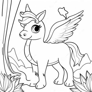 Magical Creatures Coloring Page 41890-34754