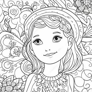 All About Me Worksheet Coloring Page 41929-34783