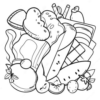 My Favorite Things Worksheet Coloring Page 41930-34786