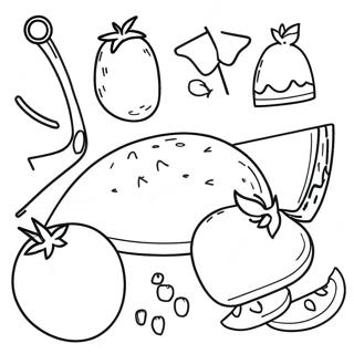 My Favorite Things Worksheet Coloring Page 41930-34787