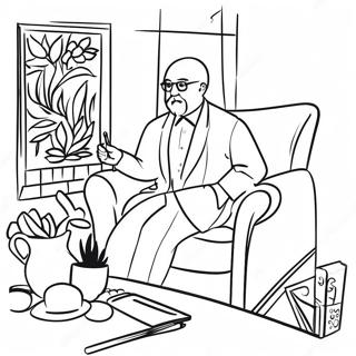 Matisse Coloring Page 41939-34796