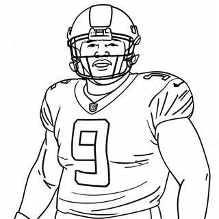 Aaron Donald Coloring Pages