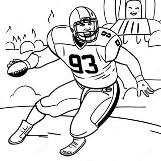 Aaron Donald Coloring Page 41949-34790