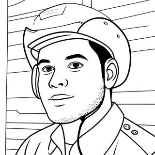 Zach Bryan Coloring Page 41959-34808