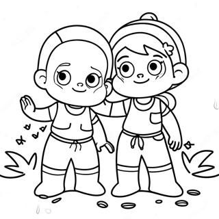 Adventurous Zoey And Sassafras Coloring Page 41970-34819