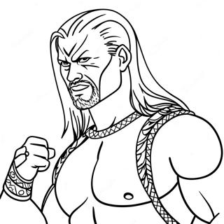 Wwe Coloring Page 42019-34855