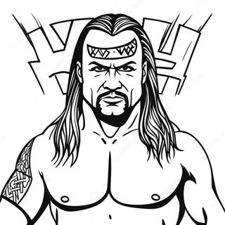 Wwe Coloring Page 42019-34856