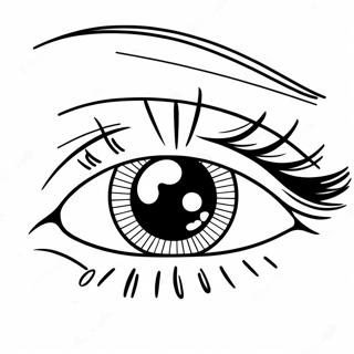 Anime Eye Coloring Page 42050-34872