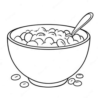 Cereal Bowl Coloring Page 42060-34879