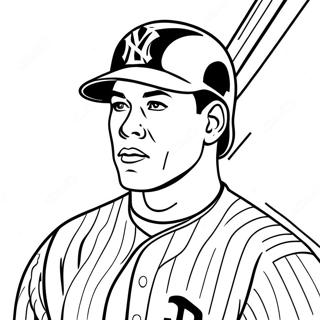 Aaron Judge Coloring Page 42080-34891