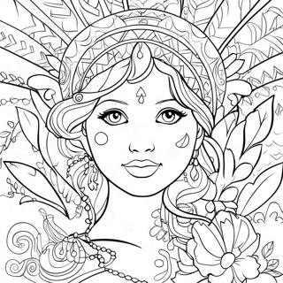 Peaceful Soul Coloring Page 42091-34904