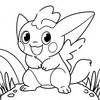 Pokemon Scarlet And Violet Coloring Page 4210-3395