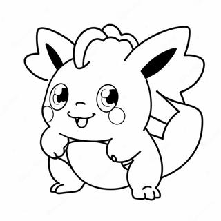 Charming Pokemon From Scarlet And Violet Coloring Page 4211-3397