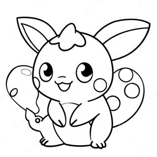 Charming Pokemon From Scarlet And Violet Coloring Page 4211-3399