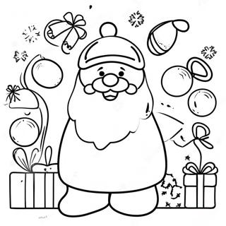 Among Us Christmas Coloring Page 42120-34914