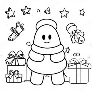 Among Us Christmas Coloring Page 42120-34915