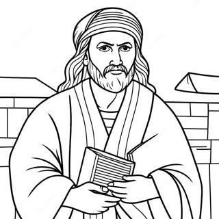 Nehemiah Coloring Page 42130-34928