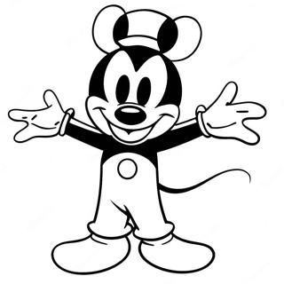 Sorcerer Mickey Coloring Page 42140-34940