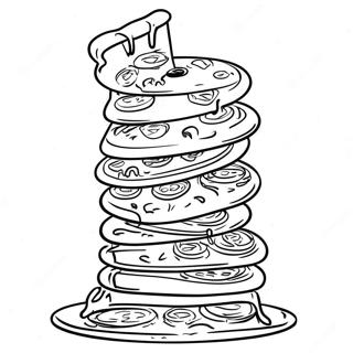 Pizza Tower Coloring Page 42160-34954